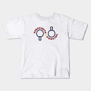 Infinite Ping Pong - Light Kids T-Shirt